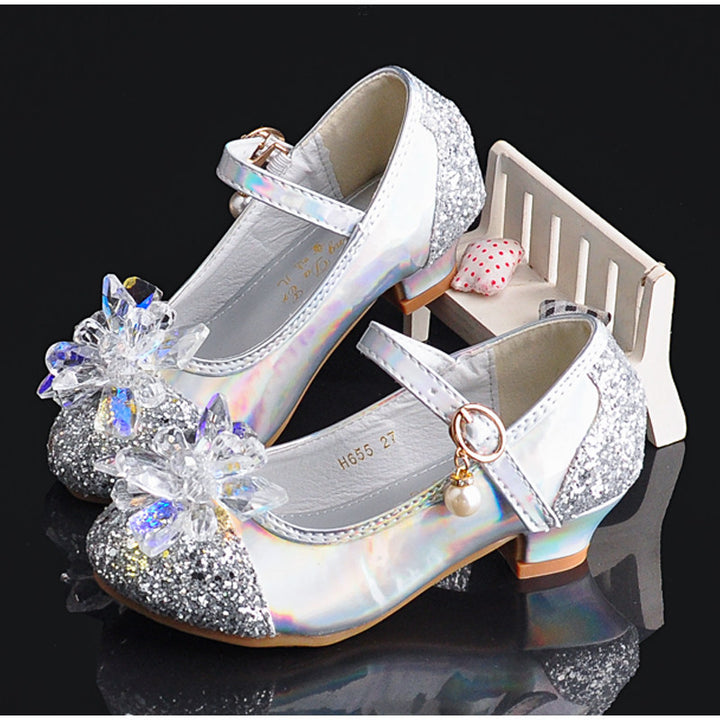 Mädchen Elegante Ballerinas mit Schmuckapplikationen Drune
