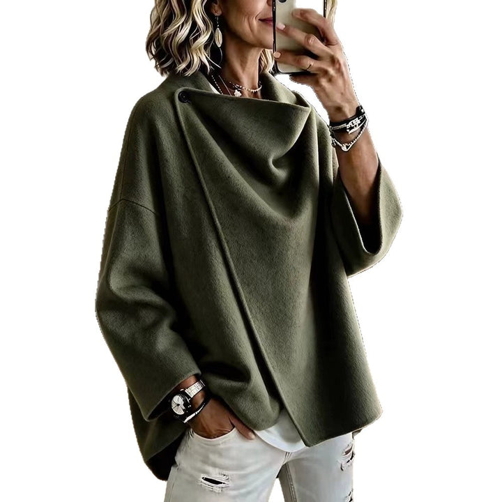 Damen Stilvolle Oversized Jacke Drune