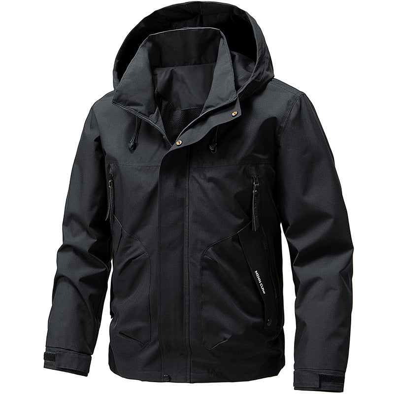 Herren Wasserdichte Multifunktionsjacke Drune