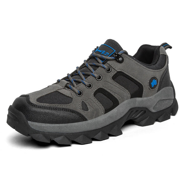 Herren nan robuster Trekkingschuh mit verstärkter Zehenkappe und rutschfester Profilsohle Drune