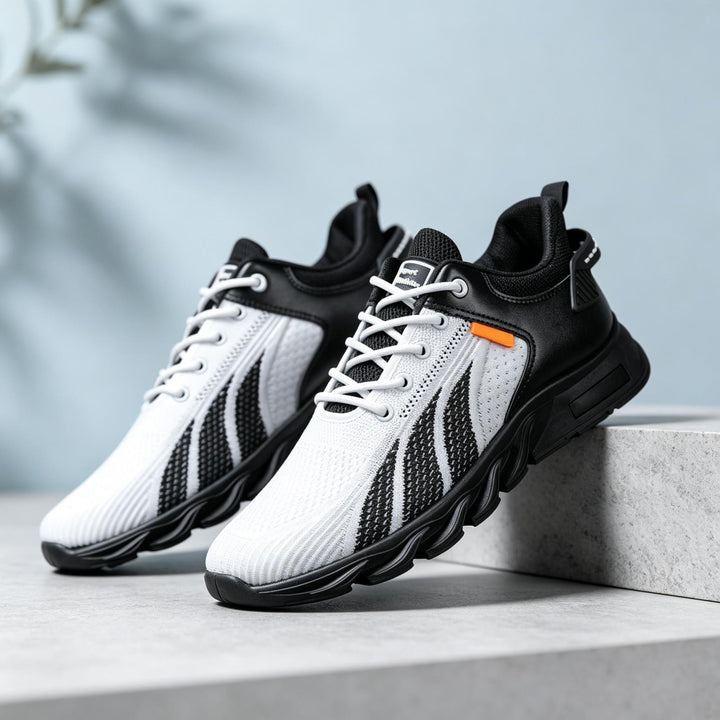 Herren Schnür-Sneaker mit atmungsaktivem Obermaterial Drune