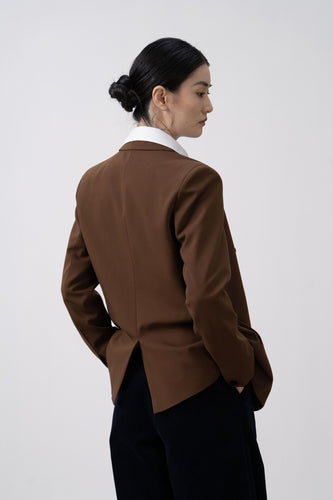 Damen Taillierte Doppelreihige Blazer Drune 1787623052