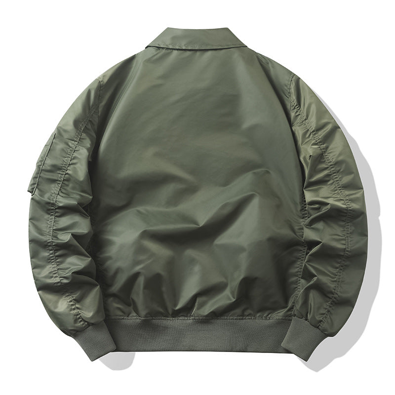 Herren Modische Bomberjacke mit vielen praktischen Taschen Drune