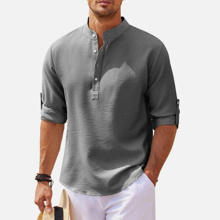 Herren elegante Hemd Drune