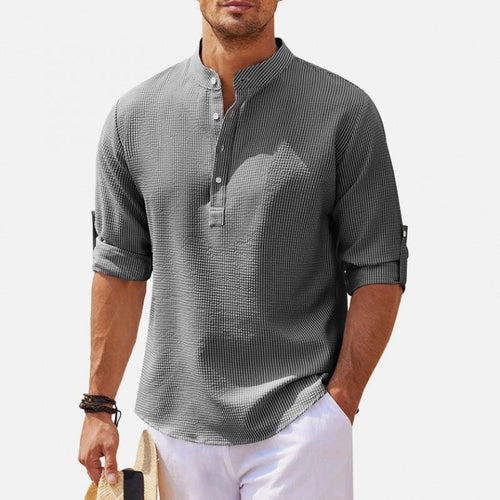Herren elegante Hemd Drune