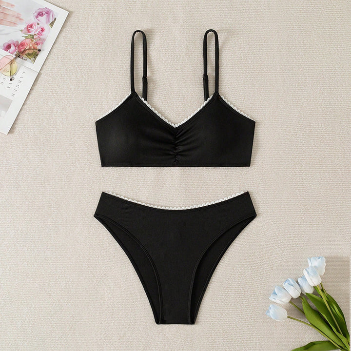 Damen Bikini-Set mit elegantem Rüschensaum Drune