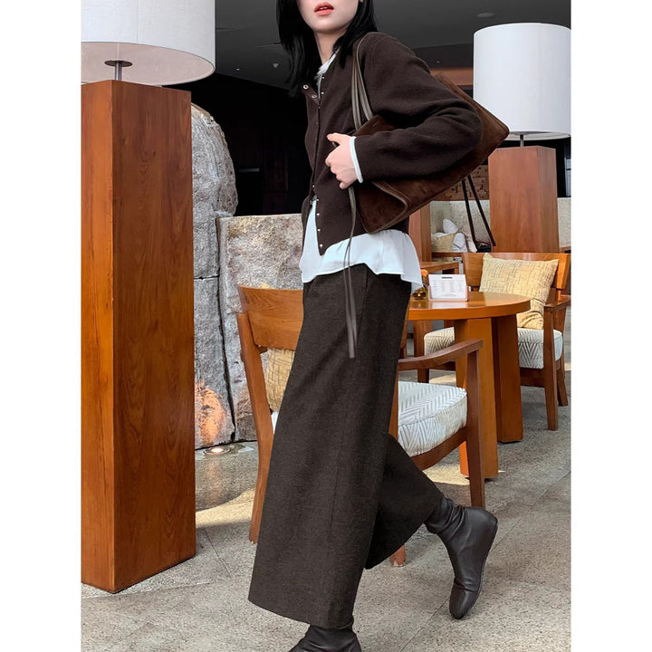 Damen Lässige, weite Strickjacke Drune