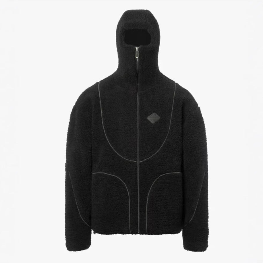 Damen Fleecejacke mit hohem Kragen und praktischen Reißverschlusstaschen Drune