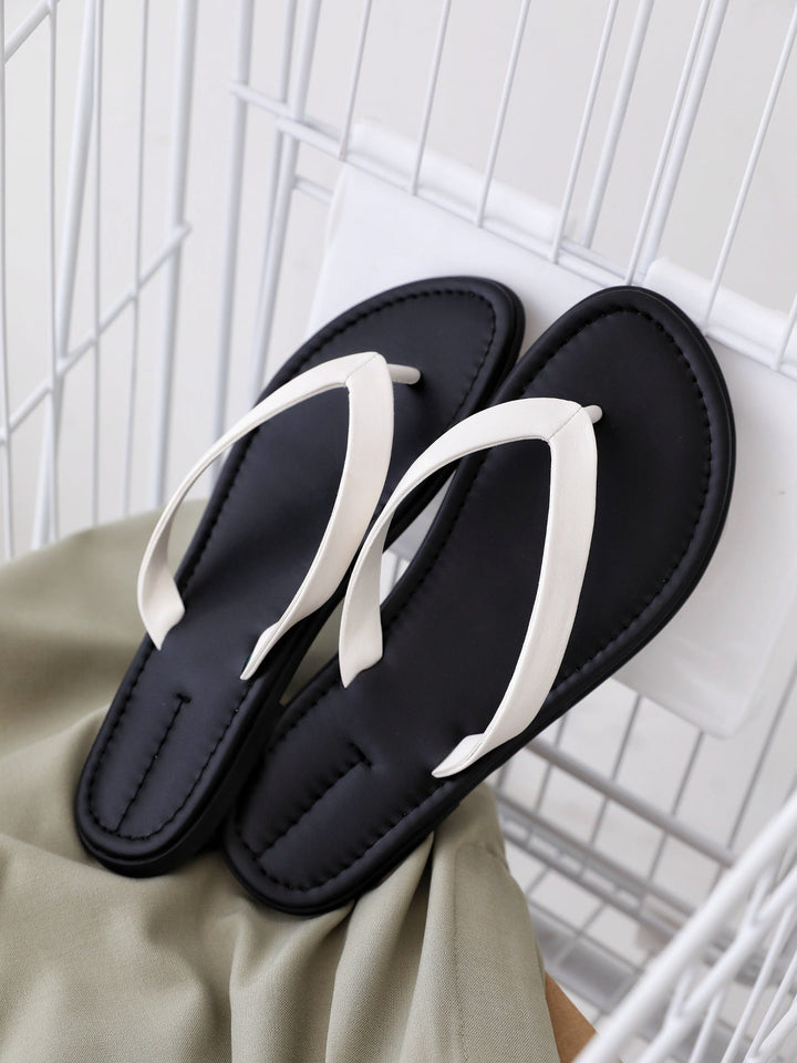 Damen Zehentrenner-Sandalen mit bequemem Fußbett und elegantem Riemendesign Drune