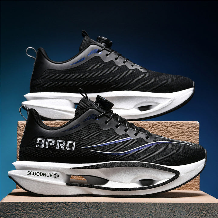Unisex leichte Laufschuhe mit dämpfender Plattformsohle und atmungsaktivem Obermaterial Drune