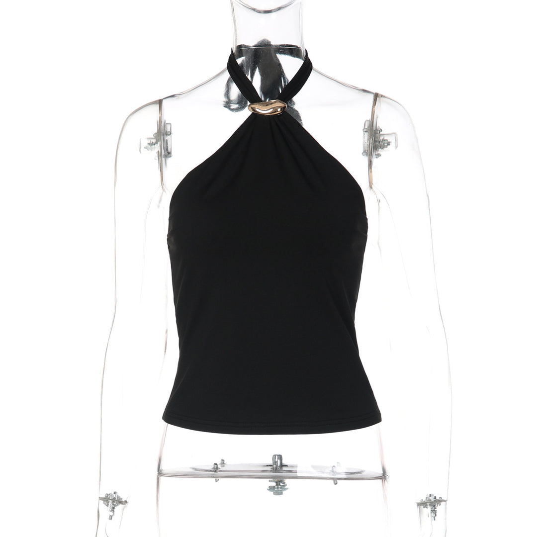 Damen Elegantes und zeitloses Neckholder-Top Drune