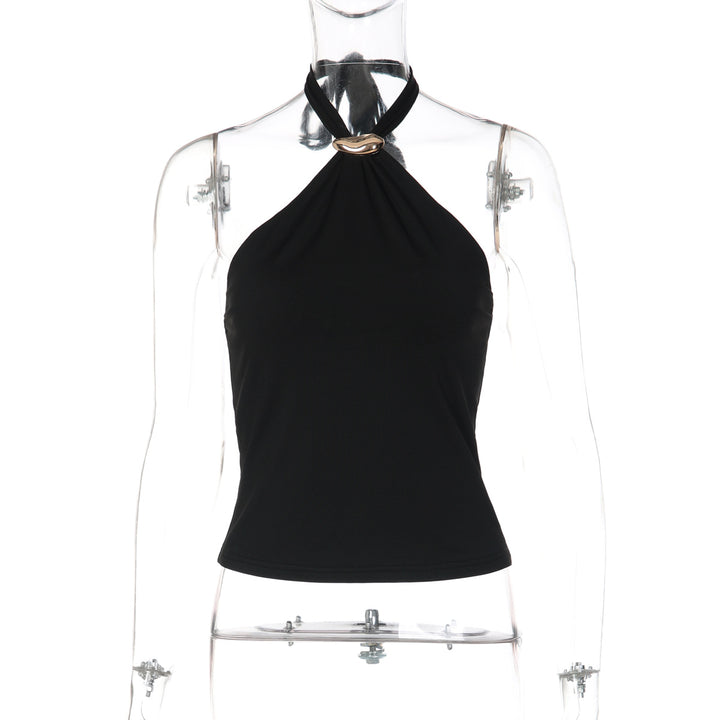 Damen Elegantes und zeitloses Neckholder-Top Drune