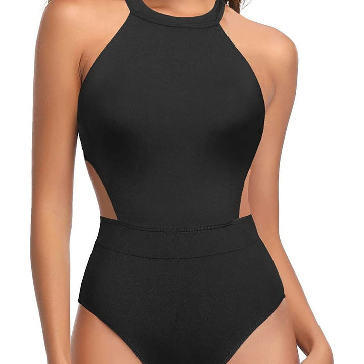 Damen Hochgeschlossen Badesuit Drune