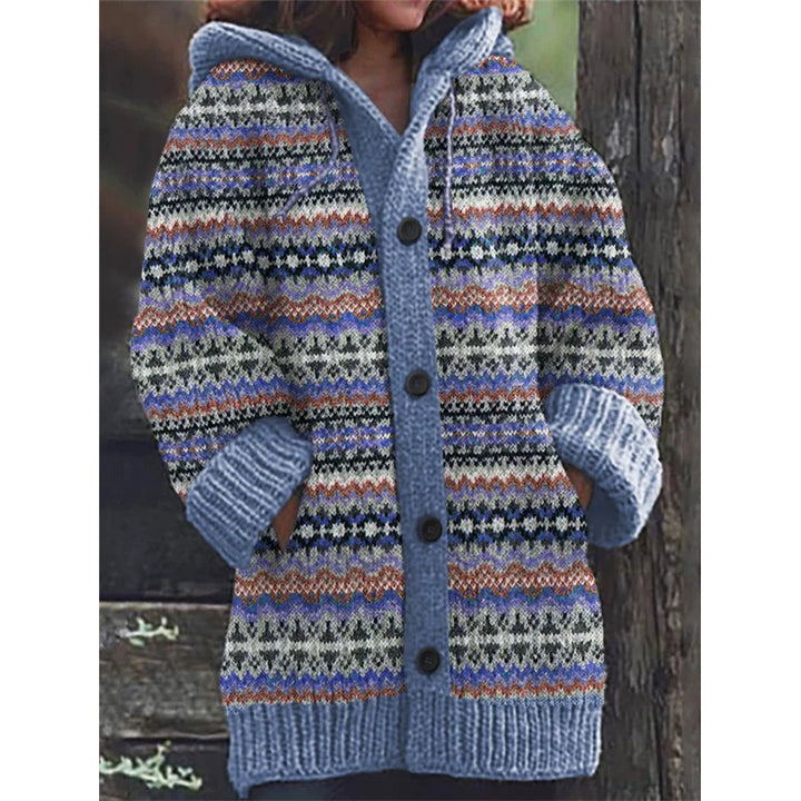 Drune | Streifenmuster-Cardigan