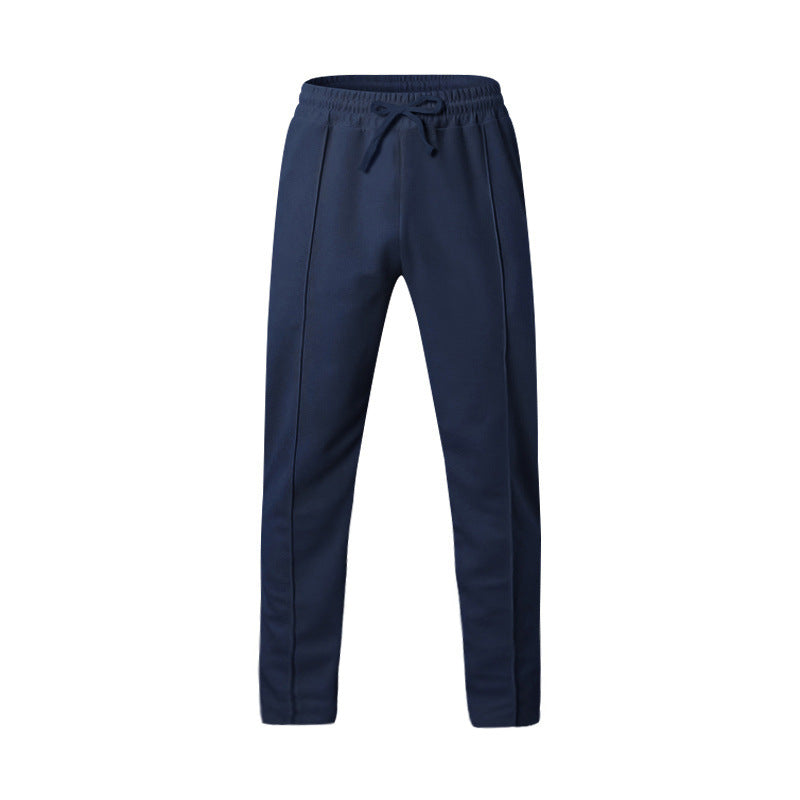 Herren nan sportliche Jogginghose mit elastischem Bund und vorderer Mittelnaht Drune