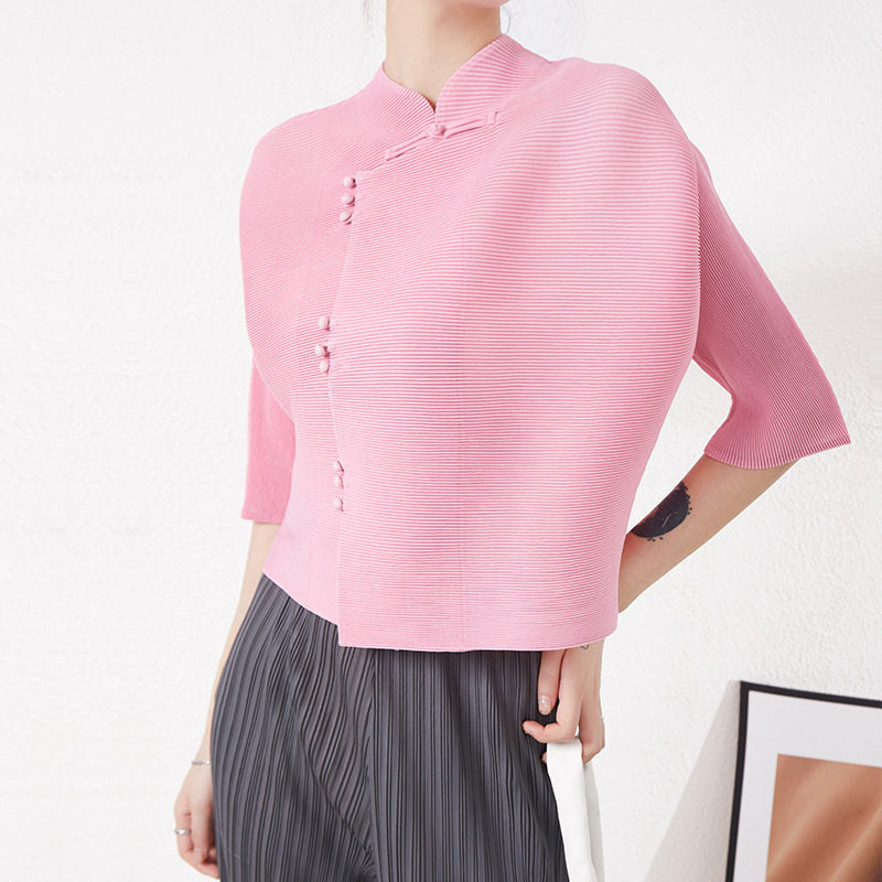 Damen Stylische Tunika mit asymmetrischem Schnitt Drune