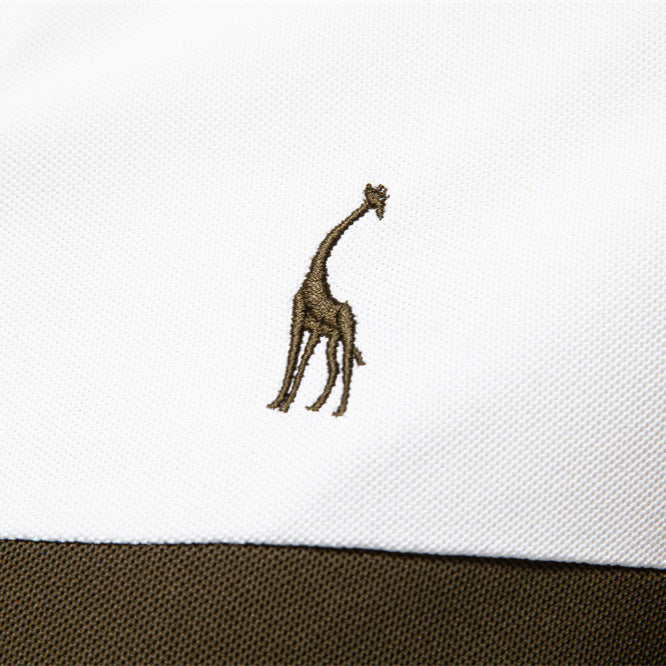 Herren Poloshirt mit modernem Farbblockdesign und hochwertiger Baumwollmischung Drune