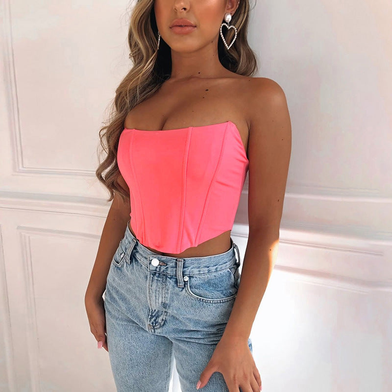 Damen Korsett Top Drune