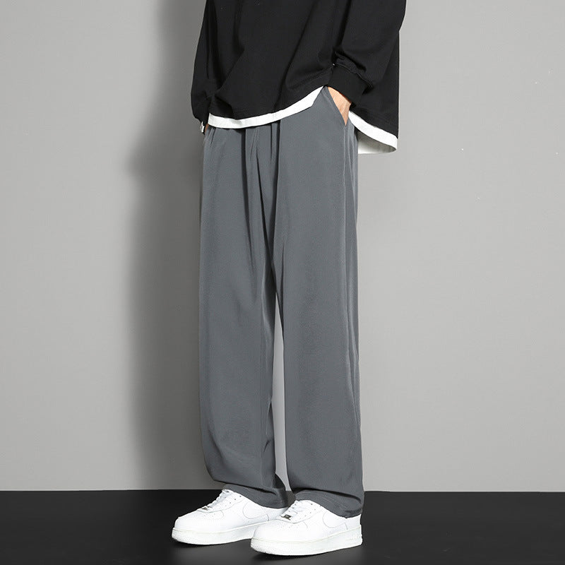 Herren Modische Freizeithose mit weit geschnittenem Design