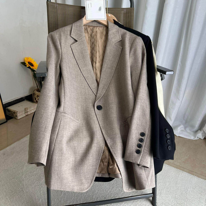 Damen Eleganter Blazer mit klassischem Schnitt Drune