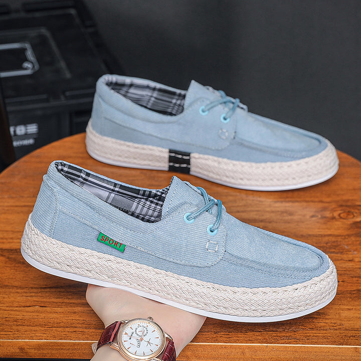Herren Bequeme Freizeitschuhe mit Schnürung