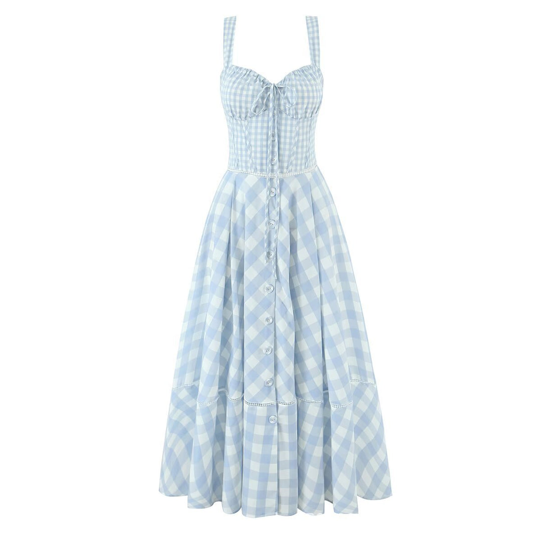 Damen Sommerliches Viskosekleid mit raffinierten Rüschendetails Drune