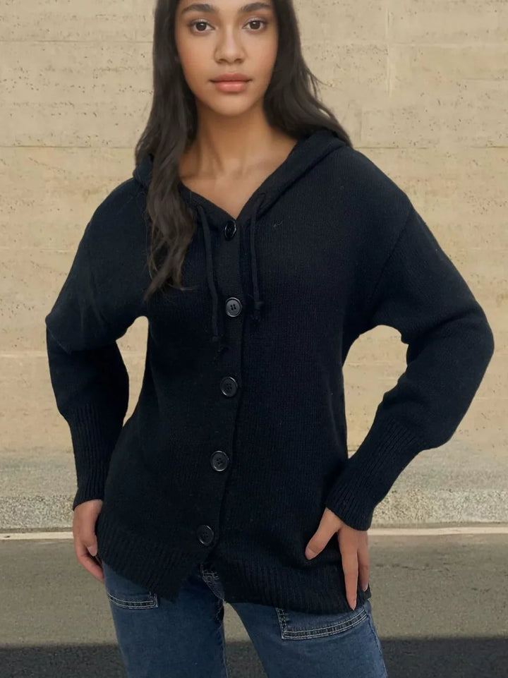 Drune | KapuzenPullover Rippenbesatz