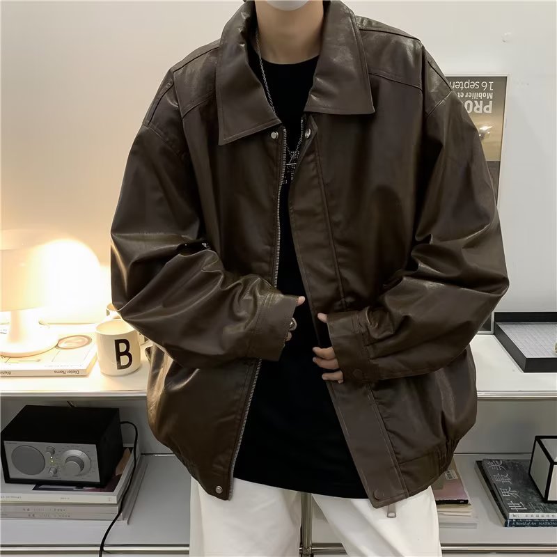 Herren lässige Übergangsjacke mit praktischen Taschen und modernem Schnitt Drune
