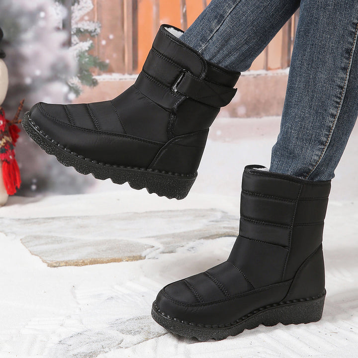 Damen Warmgefütterte Stiefel Drune