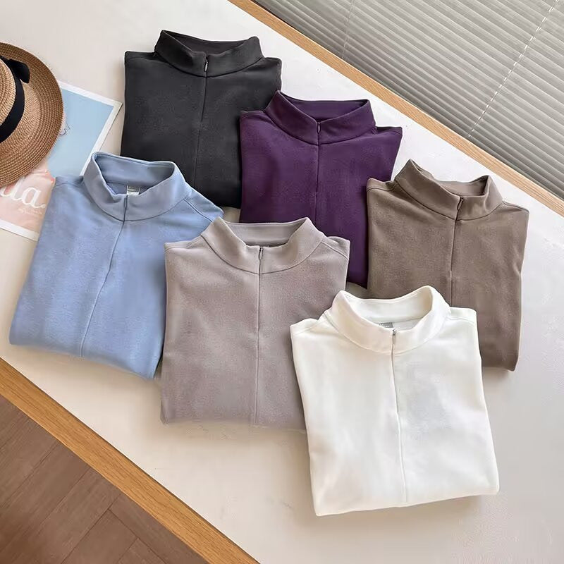 Damen Sportliches Langarmshirt mit innovativer Schnittführung Drune