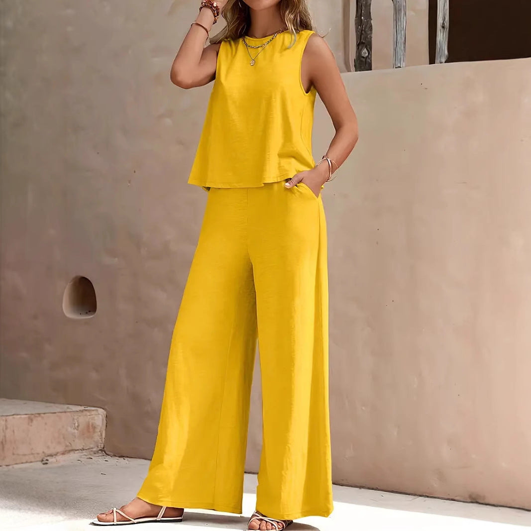 Damen Komfortables und elegantes Loungeset mit weitem Schnitt Drune