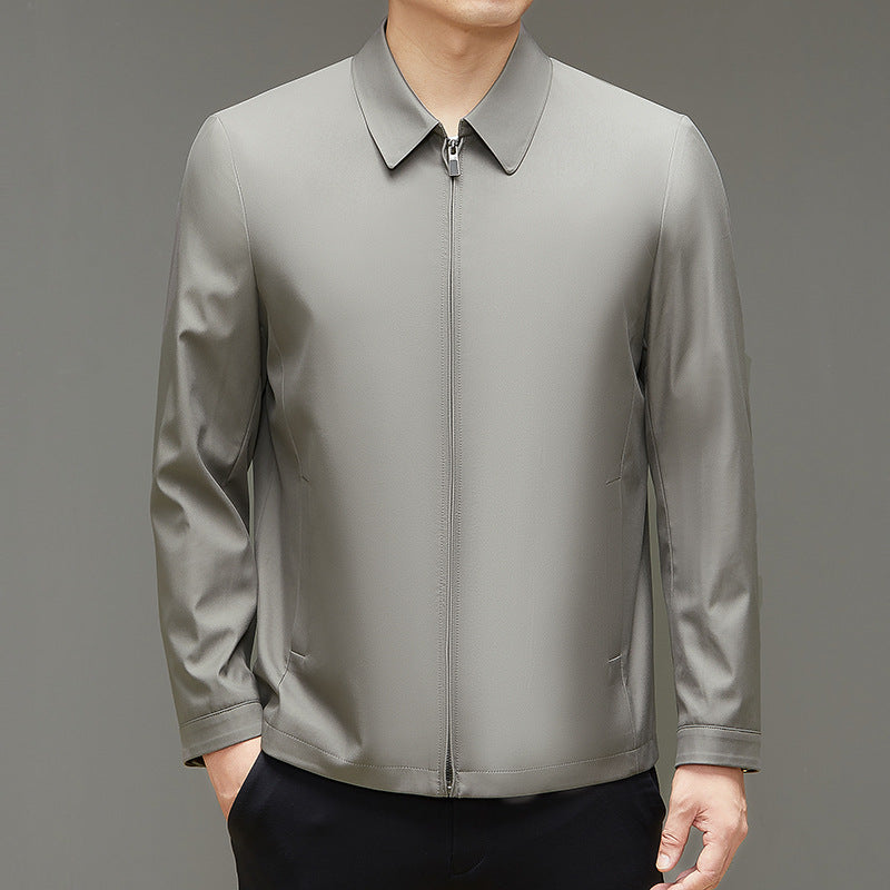 Herren lässige Jacke mit modernen Details und funktionalen Taschen Drune
