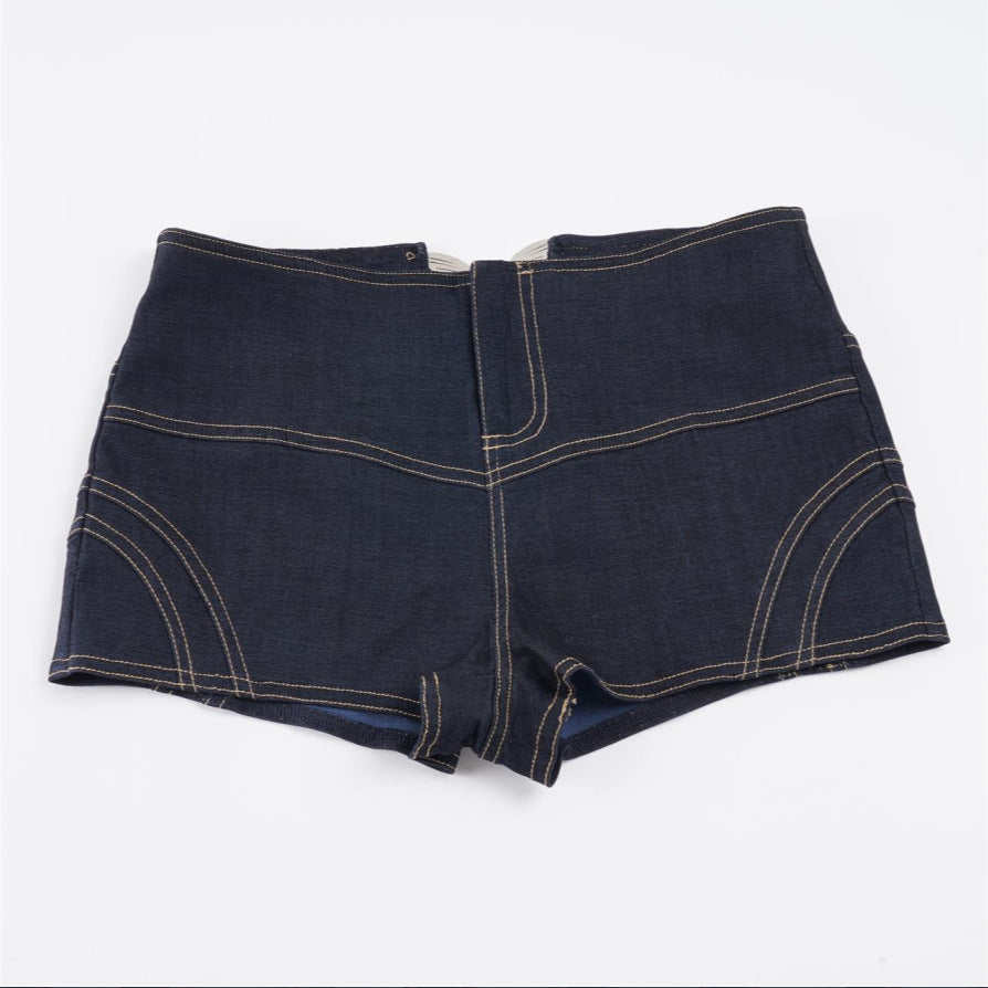 Damen Denim-Shorts mit hohem Bund und stylischem Schnitt Drune