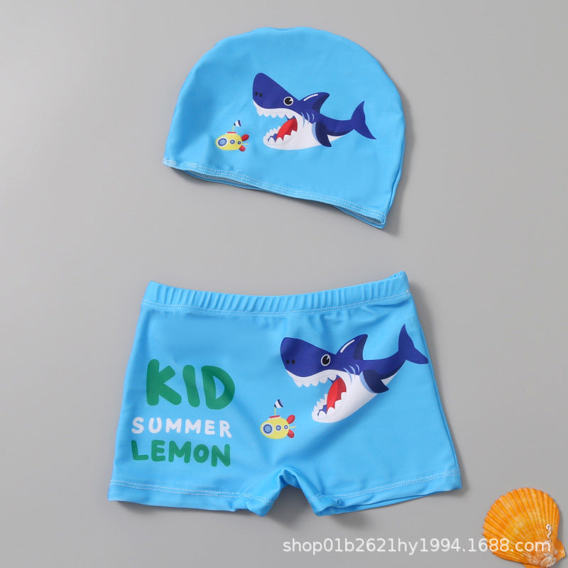 Jungen Schwimmset mit fröhlichem Dinosaurier-Motiv Drune