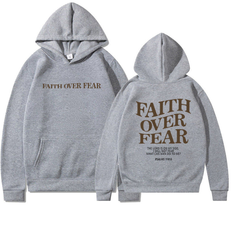Damen Kapuzenpullover mit inspirierendem Schriftzug und hochwertiger Baumwolle Drune