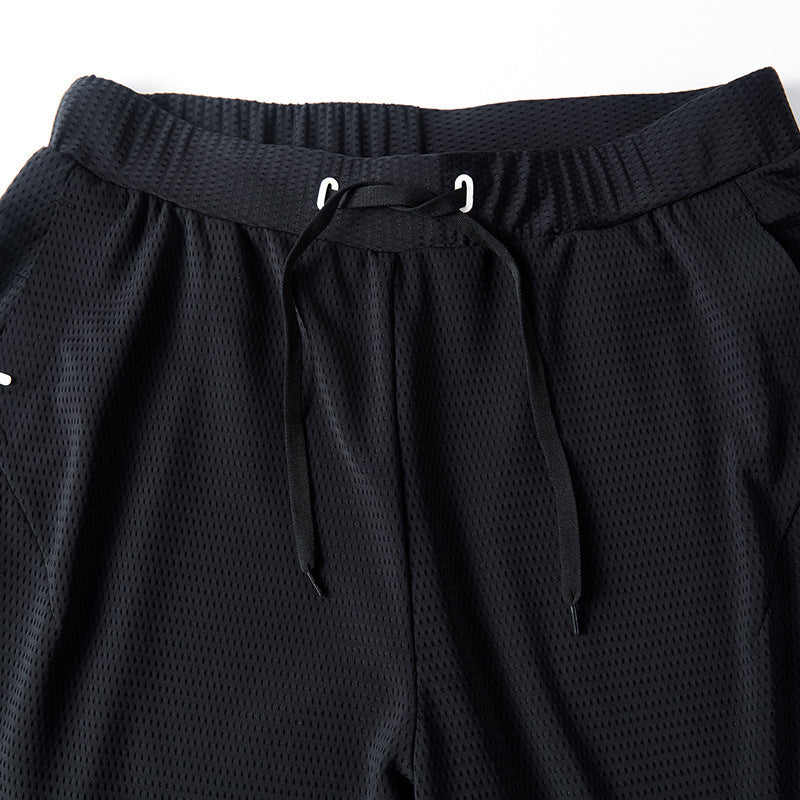 Damen Slim-Fit Jogginghose aus Strukturjersey mit Elastischem Komfortbund und Kordelzug Drune
