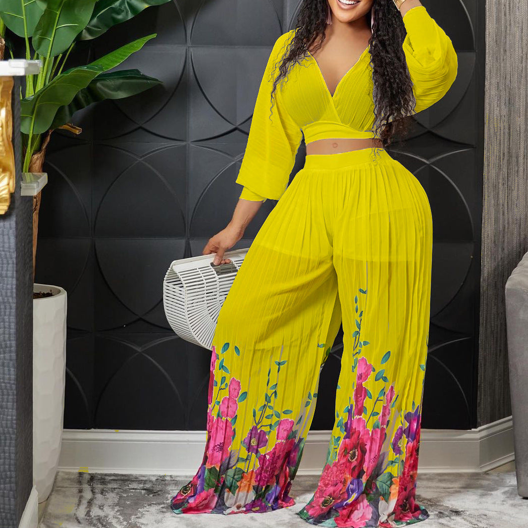 Damen Jumpsuit mit floralem Design Drune