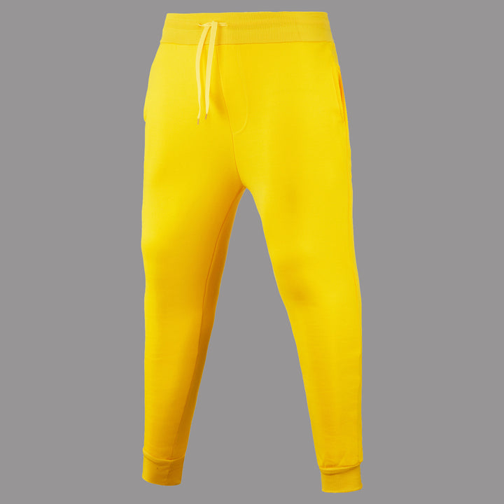 Damen bequeme Jogginghose mit seitlichen Taschen und elastischem Bund Drune