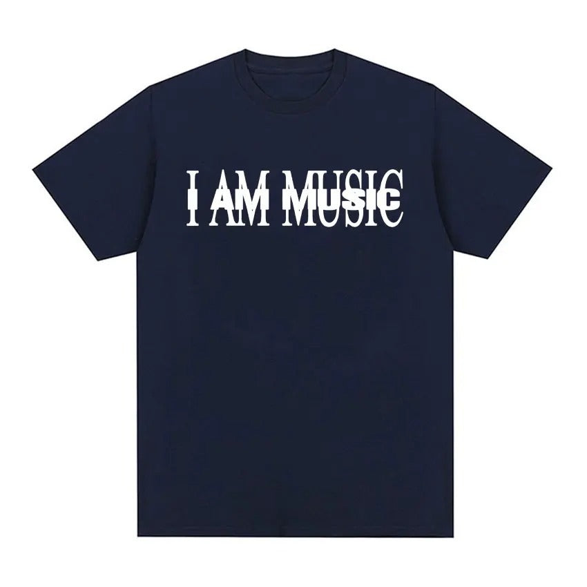 Damen T-Shirt mit modernem Typografie-Druck Drune