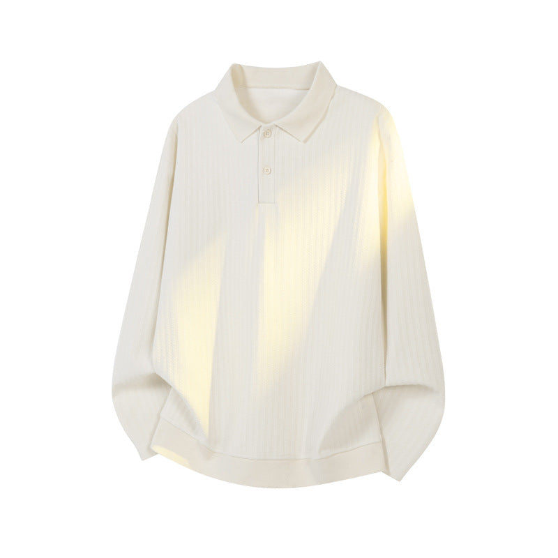 Damen Modisches Oversized Poloshirt mit strukturiertem Design Drune