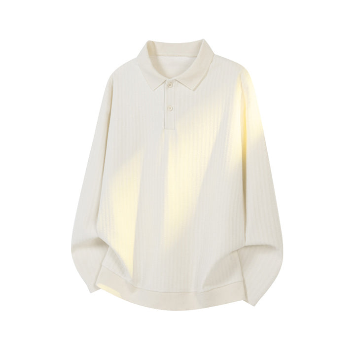 Damen Modisches Oversized Poloshirt mit strukturiertem Design Drune