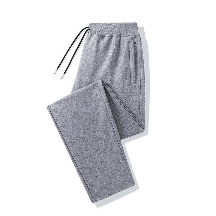 Herren Straight-Fit Jogginghose mit elastischem Bund, Kordelzug und verdeckten Seitentaschen Drune