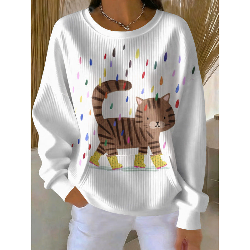 Damen Gemütlicher Pullover Drune