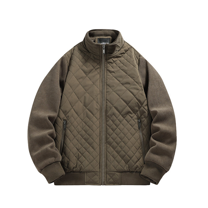 Herren Leichte Steppjacke mit Stehkragen Drune