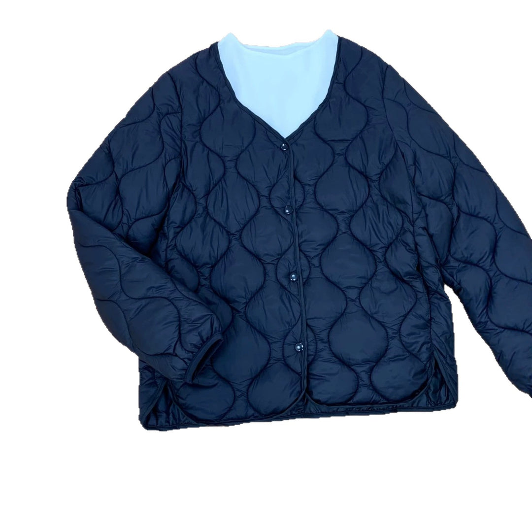 Damen Bequeme Steppjacke Drune