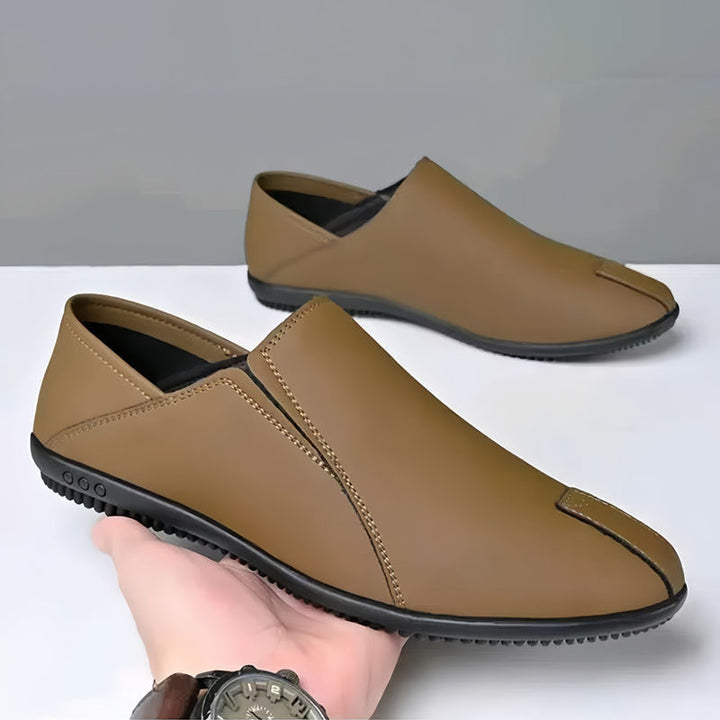 Herren Eleganter Slipper-Loafer im minimalistischen Business-Casual-Design mit flexibler Profilsohle Drune