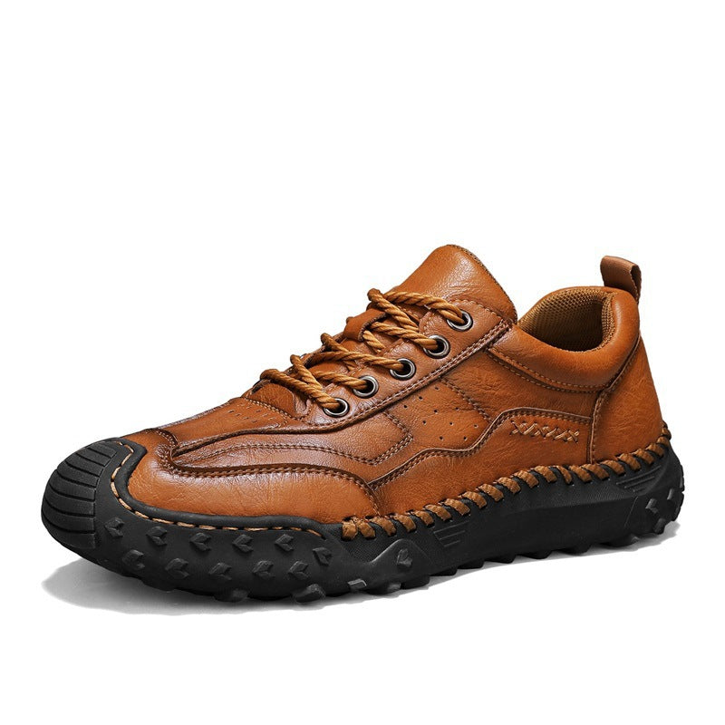 Herren robuste und vielseitige Freizeitschuhe mit griffiger Profilsohle Drune