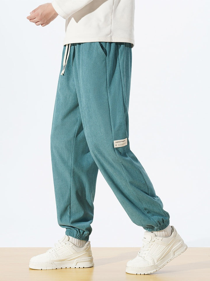 Herren Cargo-Hose mit elastischem Bund und praktischen Taschen Drune