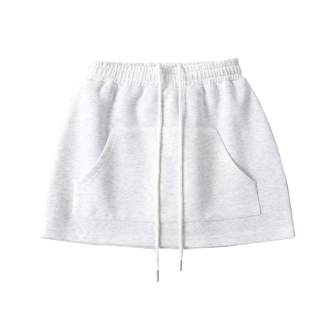 Damen Sweatrock mit elastischem Bund und praktischen Seitentaschen Drune