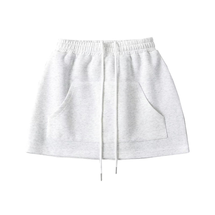 Damen Sweatrock mit elastischem Bund und praktischen Seitentaschen Drune